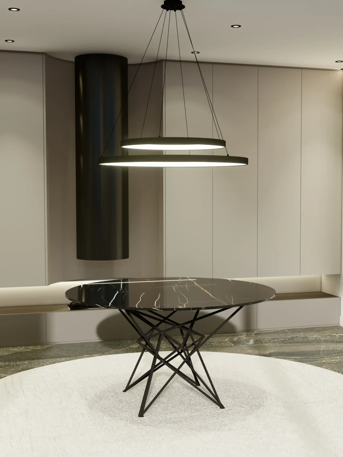 Trpezarijski sto D003 - Слика 2