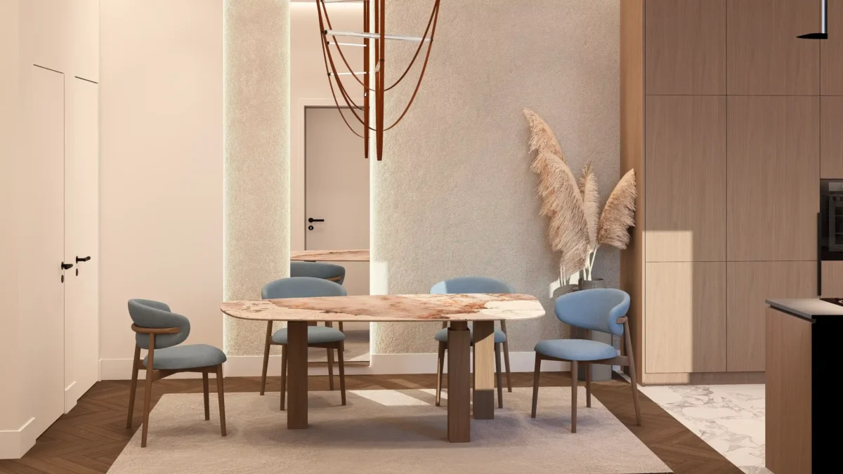 Trpezarijski sto D059 - Слика 2